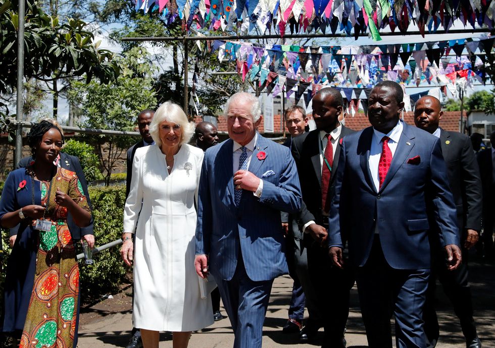King Charles and Queen Camilla visit Kenya on a royal state visit