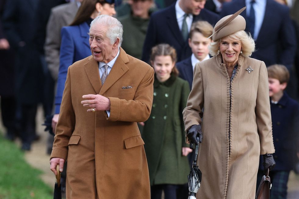 King Charles and Queen Camilla