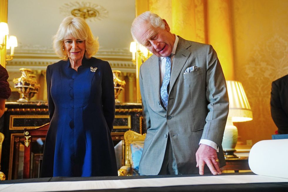 King Charles and Queen Camilla