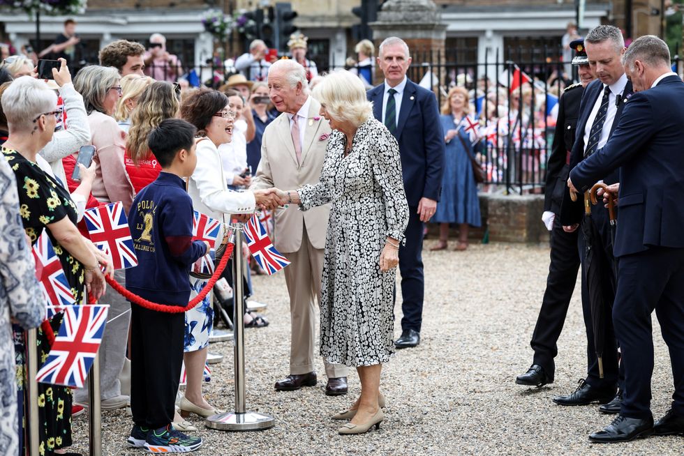 King Charles and Queen Camilla