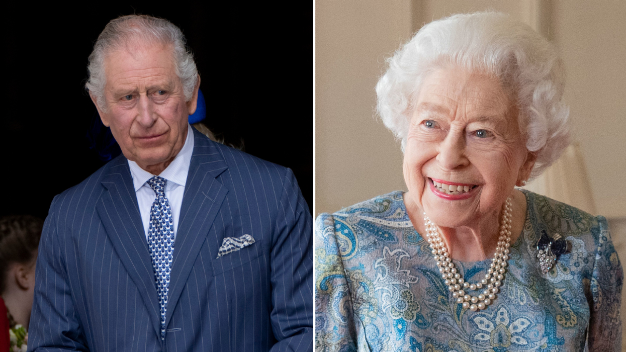 King Charles and Queen Elizabeth II