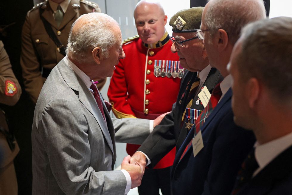 King Charles and Richard Brock