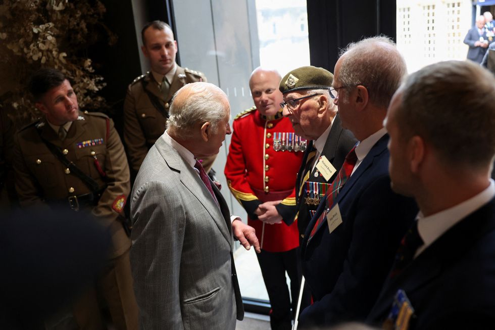 King Charles and Richard Brock