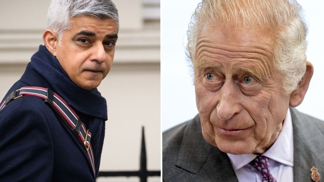 King Charles and Sadiq Khan