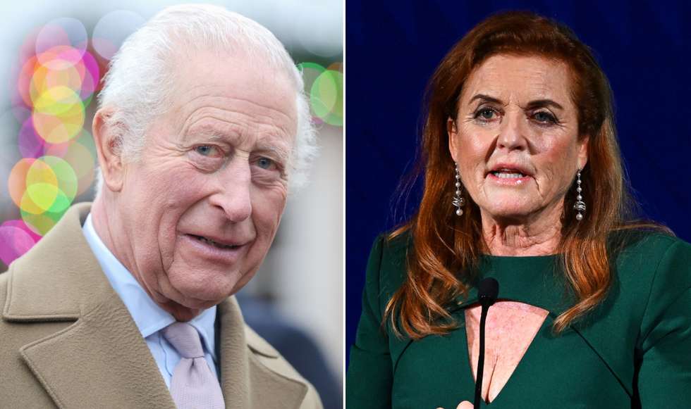 King Charles and Sarah Ferguson