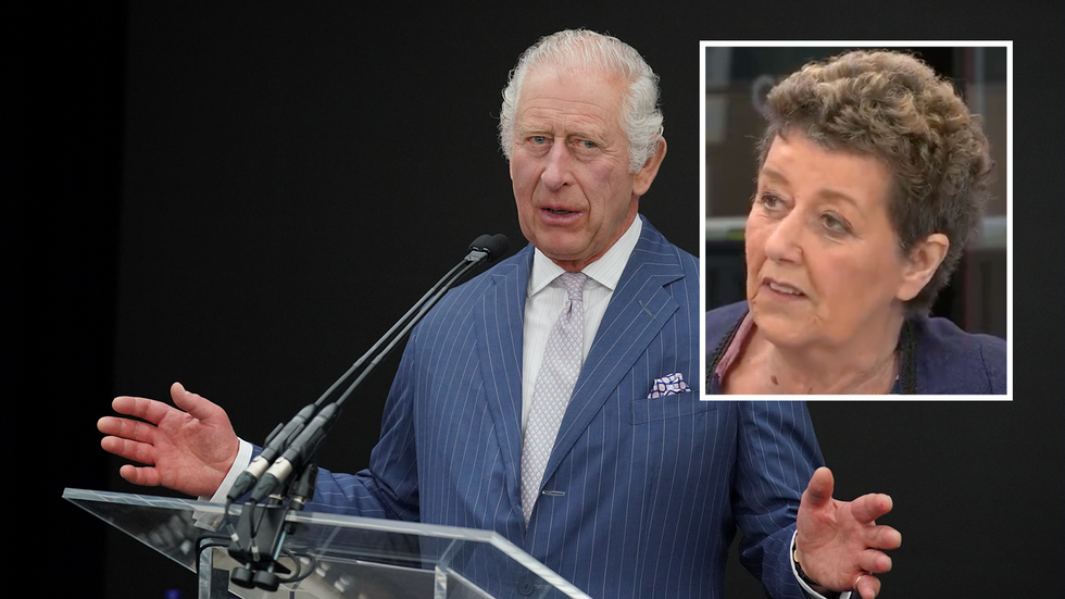 King Charles and Scarlett MccGwire