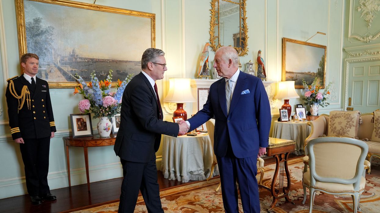 King Charles and Sir Keir Starmer