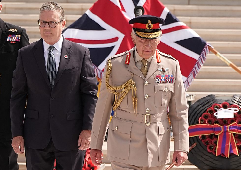 King Charles and Sir Keir Starmer