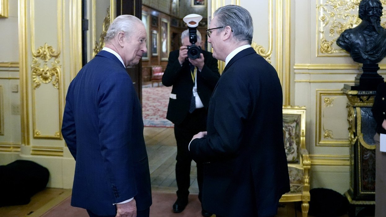 King Charles and Sir Keir Starmer