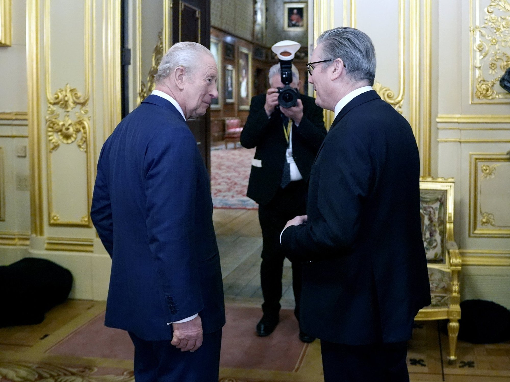 King Charles and Sir Keir Starmer