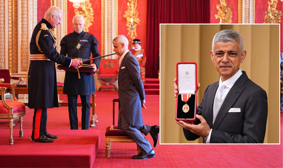 King Charles and Sir Sadiq Khan