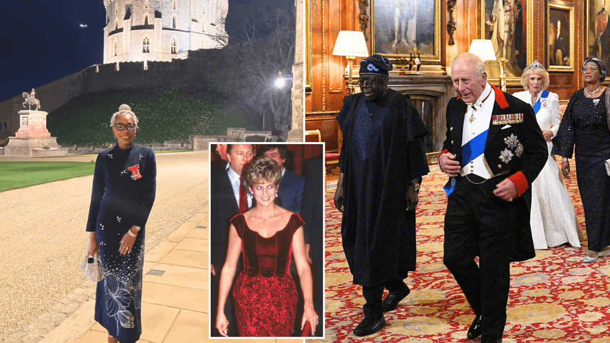 King Charles and Tessy Ojo