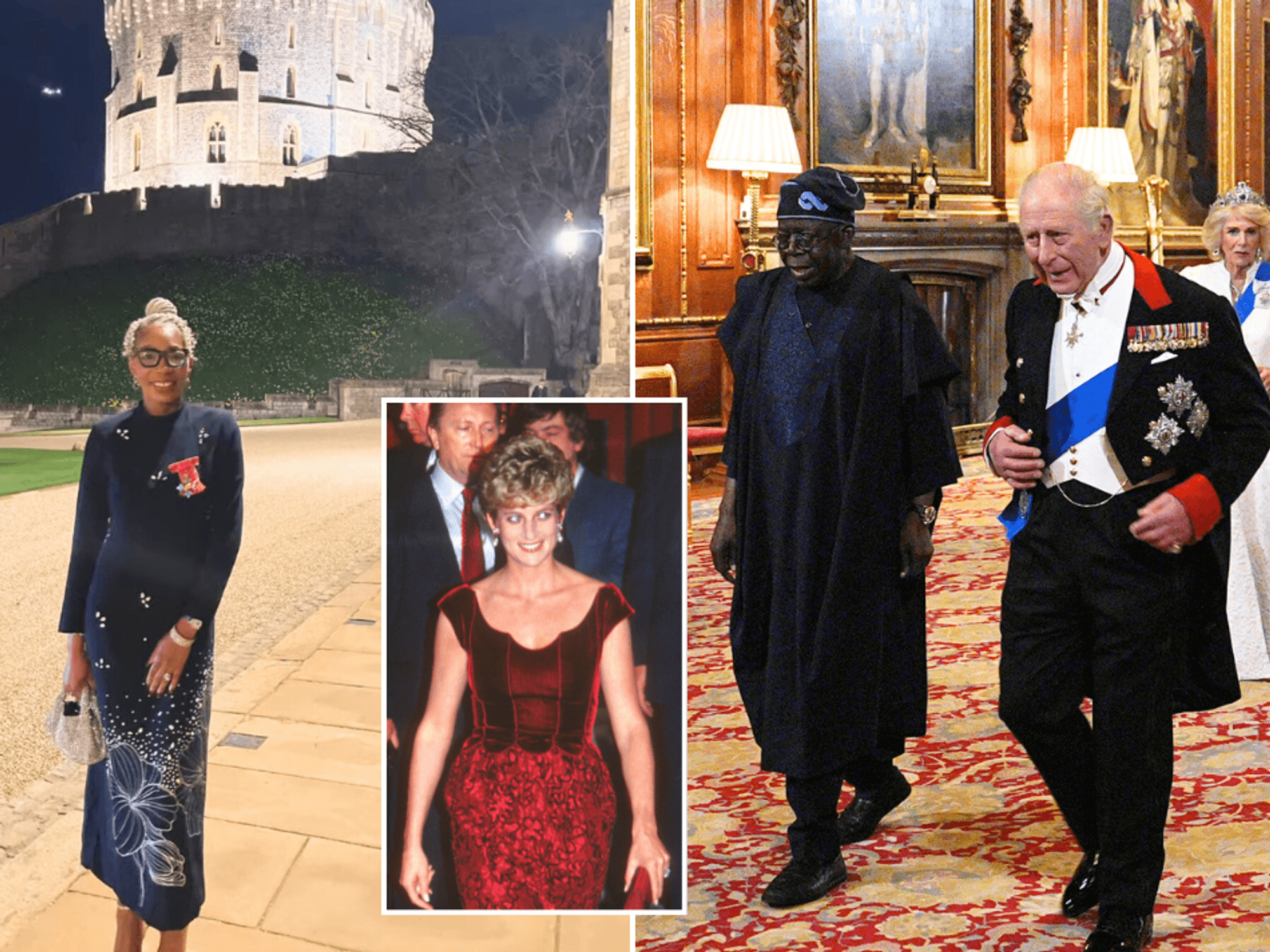 King Charles and Tessy Ojo