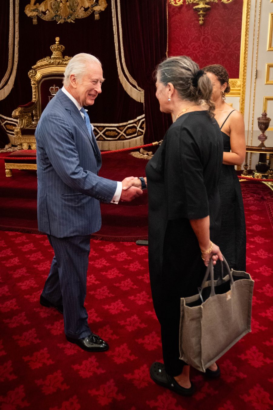 King Charles and Tracey Emin
