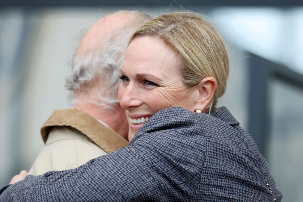 King Charles and Zara Tindall