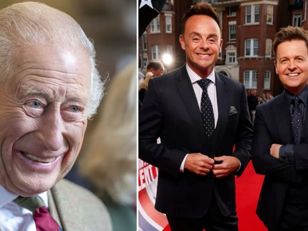 Image for Ant and Dec open up on 'embarrassing' encounter during sleepover with King Charles