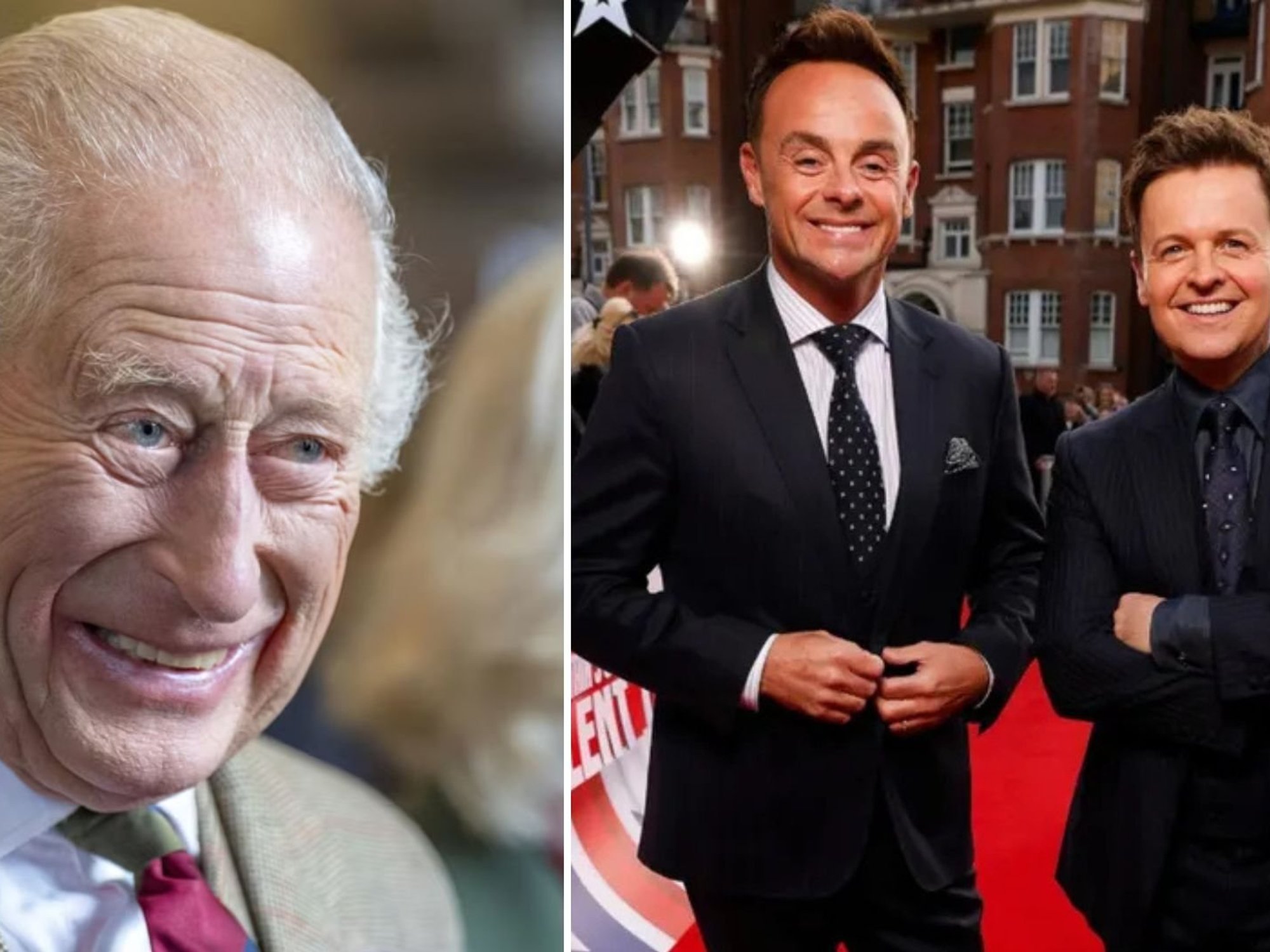 King Charles, Ant and Dec