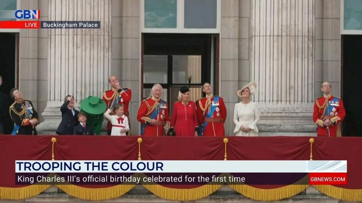 Flypast to celebrate King Charles's first official birthday - WATCH
