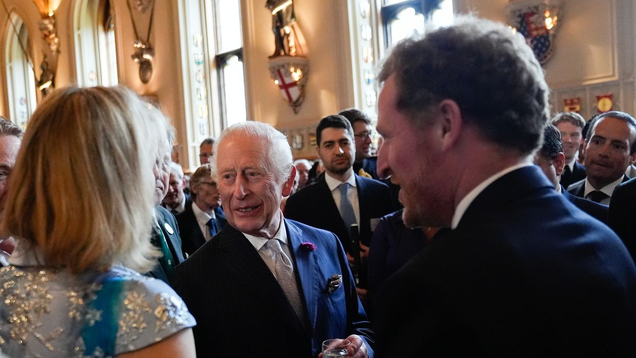 King Charles at Windsor Castle