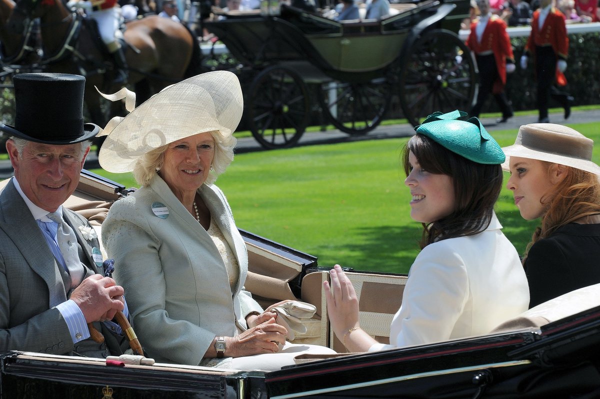King Charles, Beatrice and Eugenie