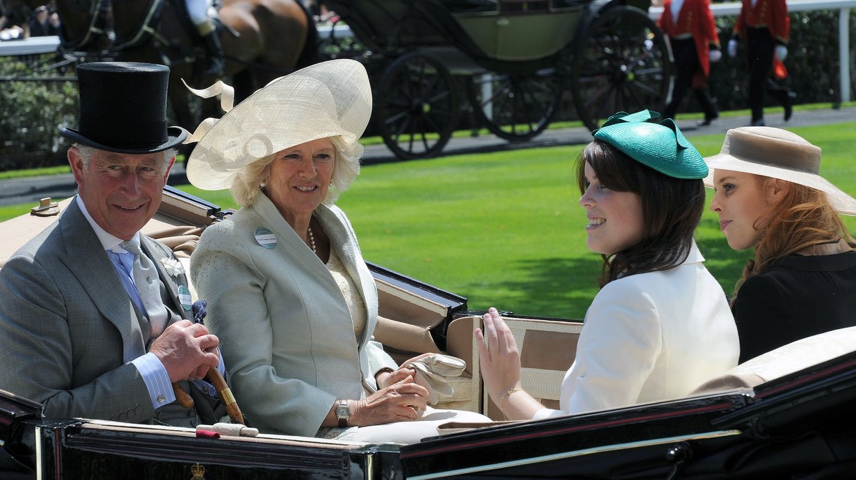 King Charles, Beatrice and Eugenie