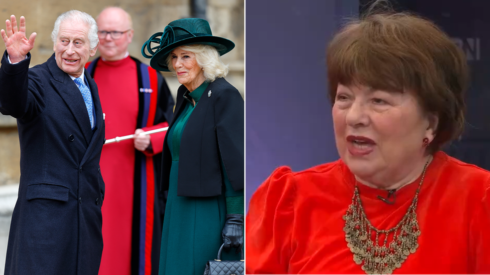 King Charles, Camilla and Angela Levin