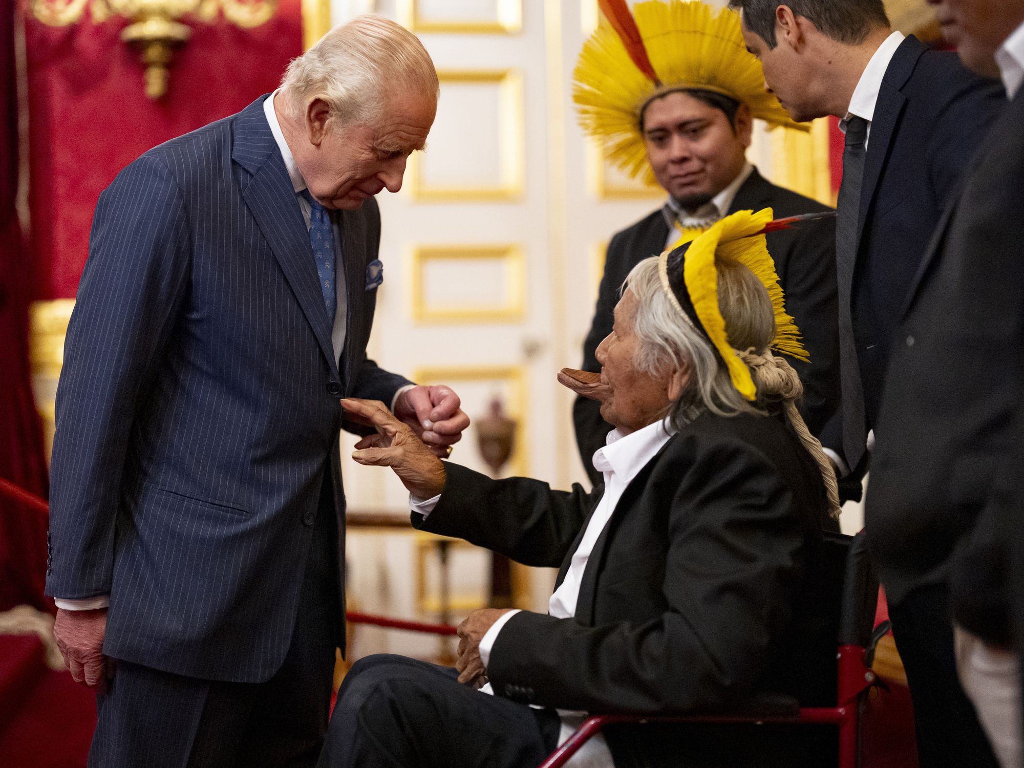 King Charles, Chief Raoni Metuktire