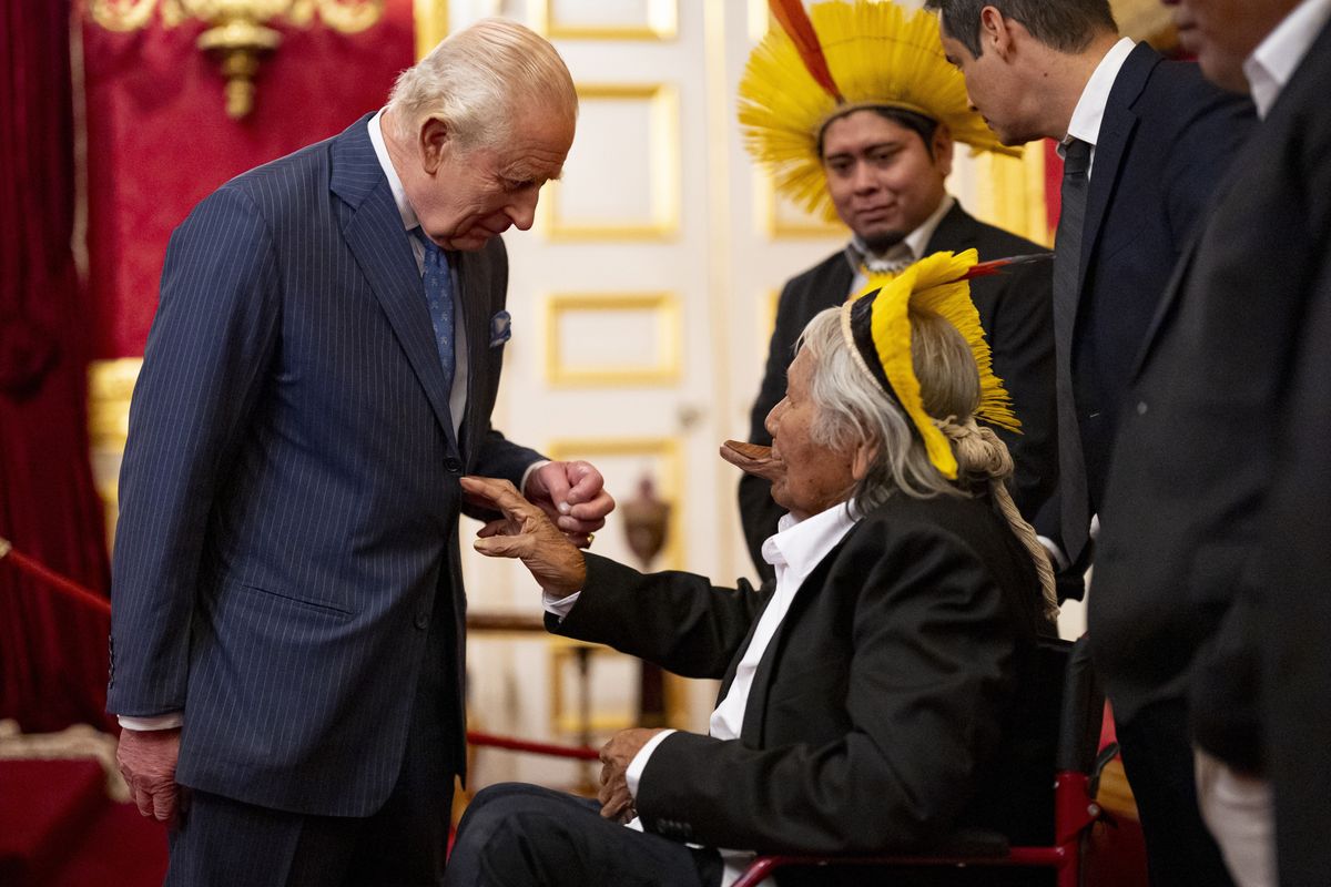 King Charles, Chief Raoni Metuktire