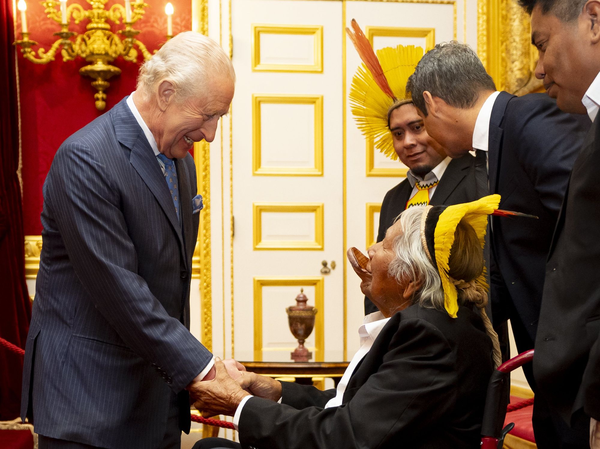 King Charles, Chief Raoni Metuktire