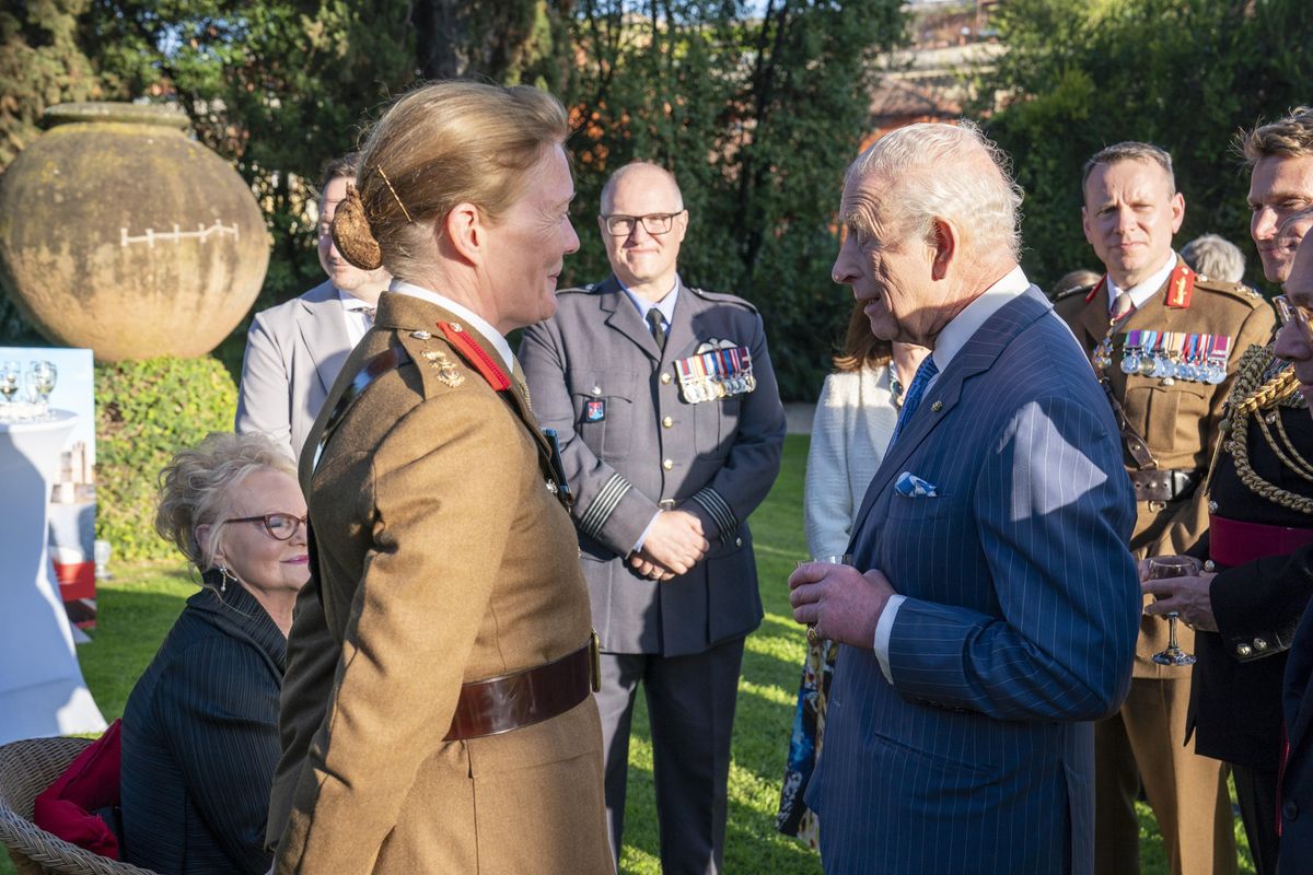 King Charles, Colonel Erica Bridge