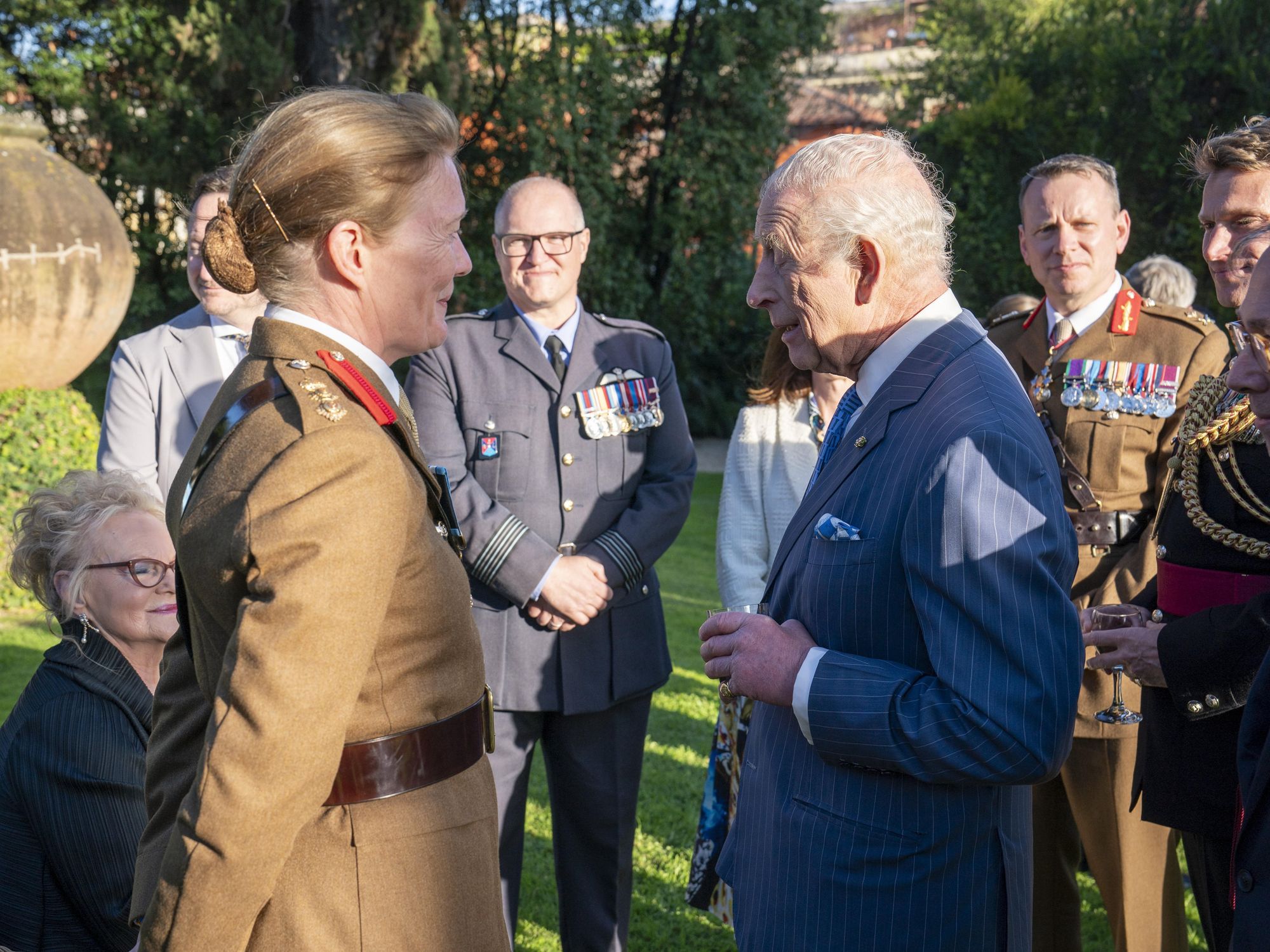 King Charles, Colonel Erica Bridge