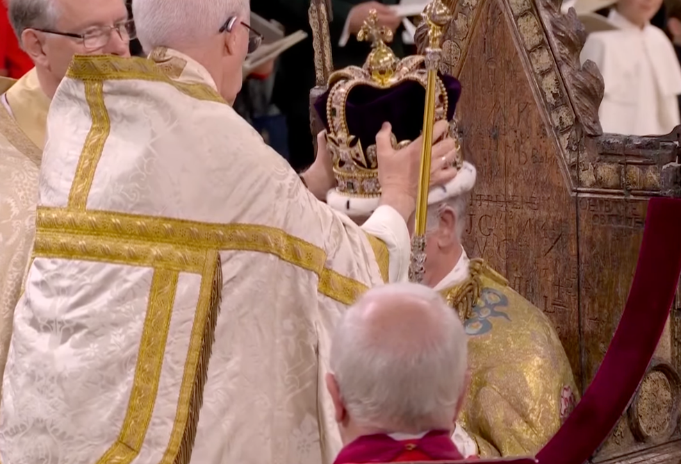 King Charles crowned