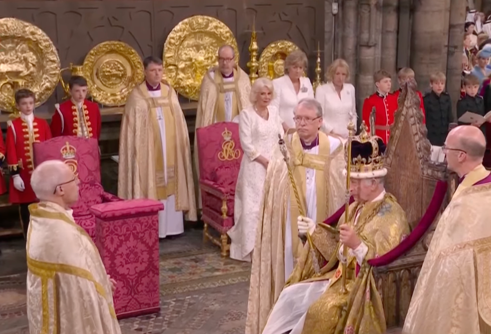 King Charles crowned