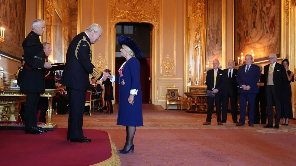 King Charles, Dame Elaine Page