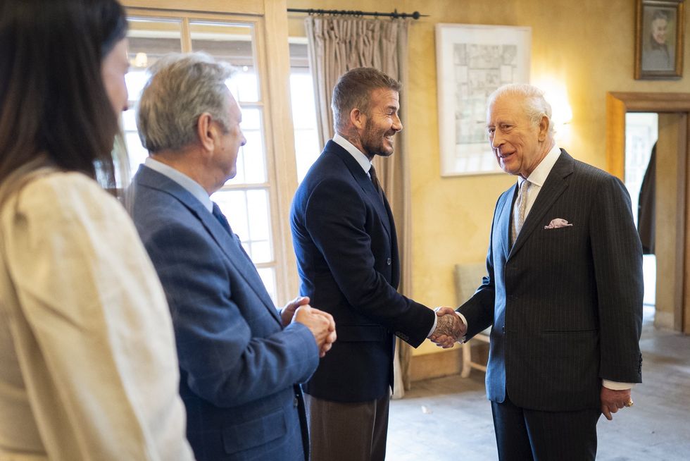 King Charles, David Beckham, Alan Titchmarsh, Frances Tophill