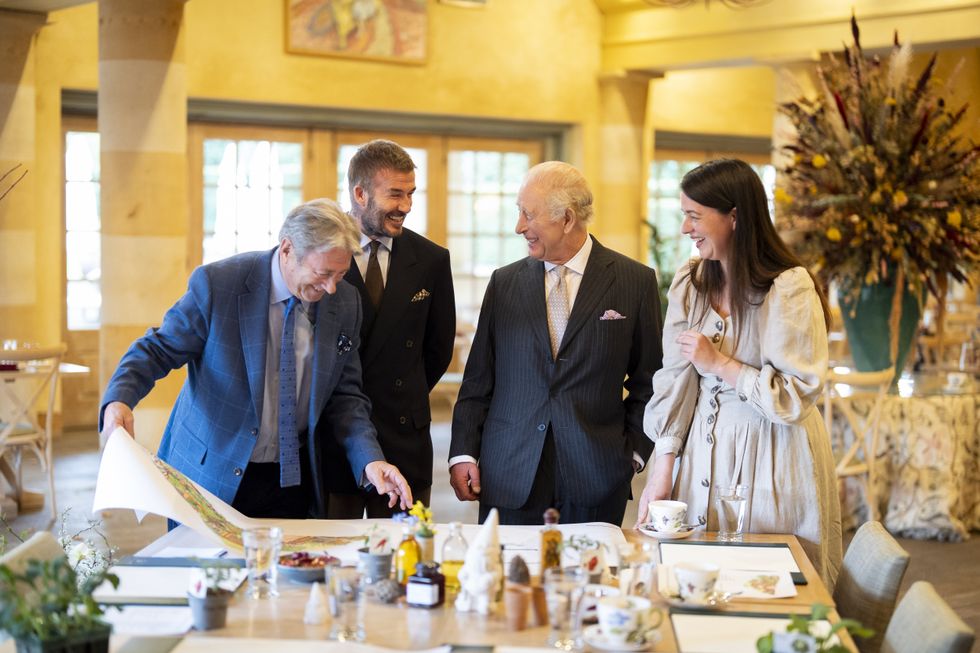 King Charles, David Beckham, Alan Titchmarsh, Frances Tophill