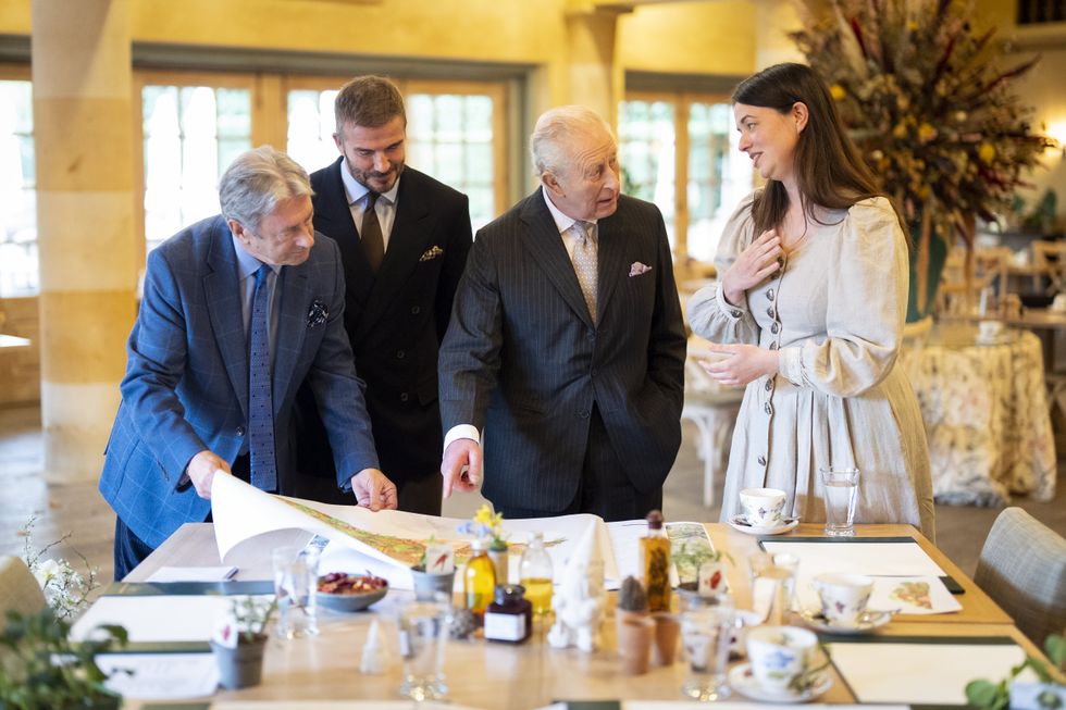 King Charles, David Beckham, Alan Titchmarsh, Frances Tophill