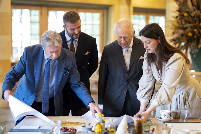 King Charles, David Beckham, Alan Titchmarsh, Frances Tophill