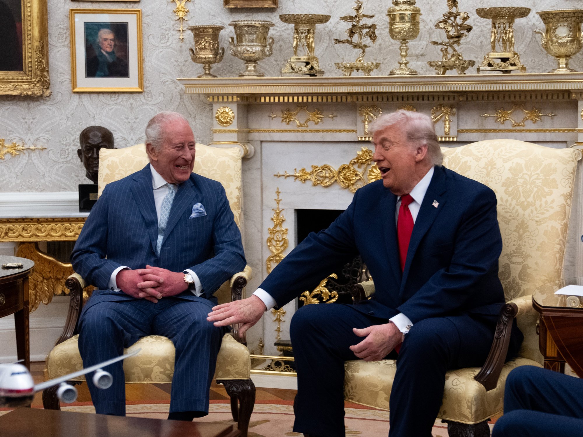 King Charles Donald Trump Oval Office