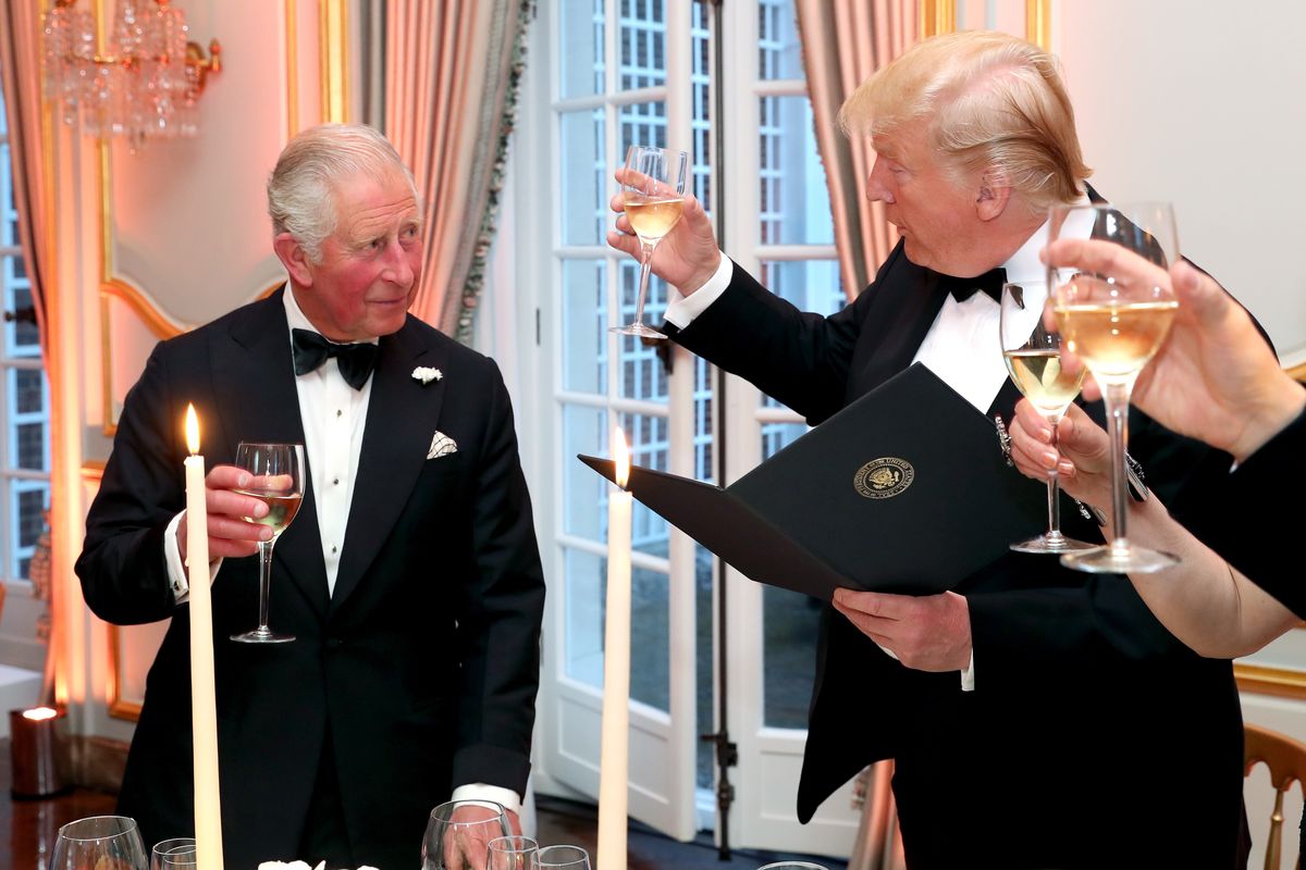 King Charles, Donald Trump