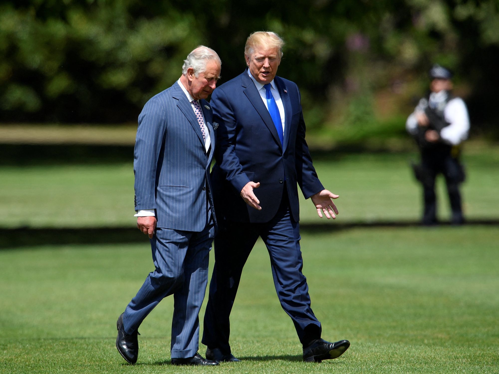 King Charles, Donald Trump