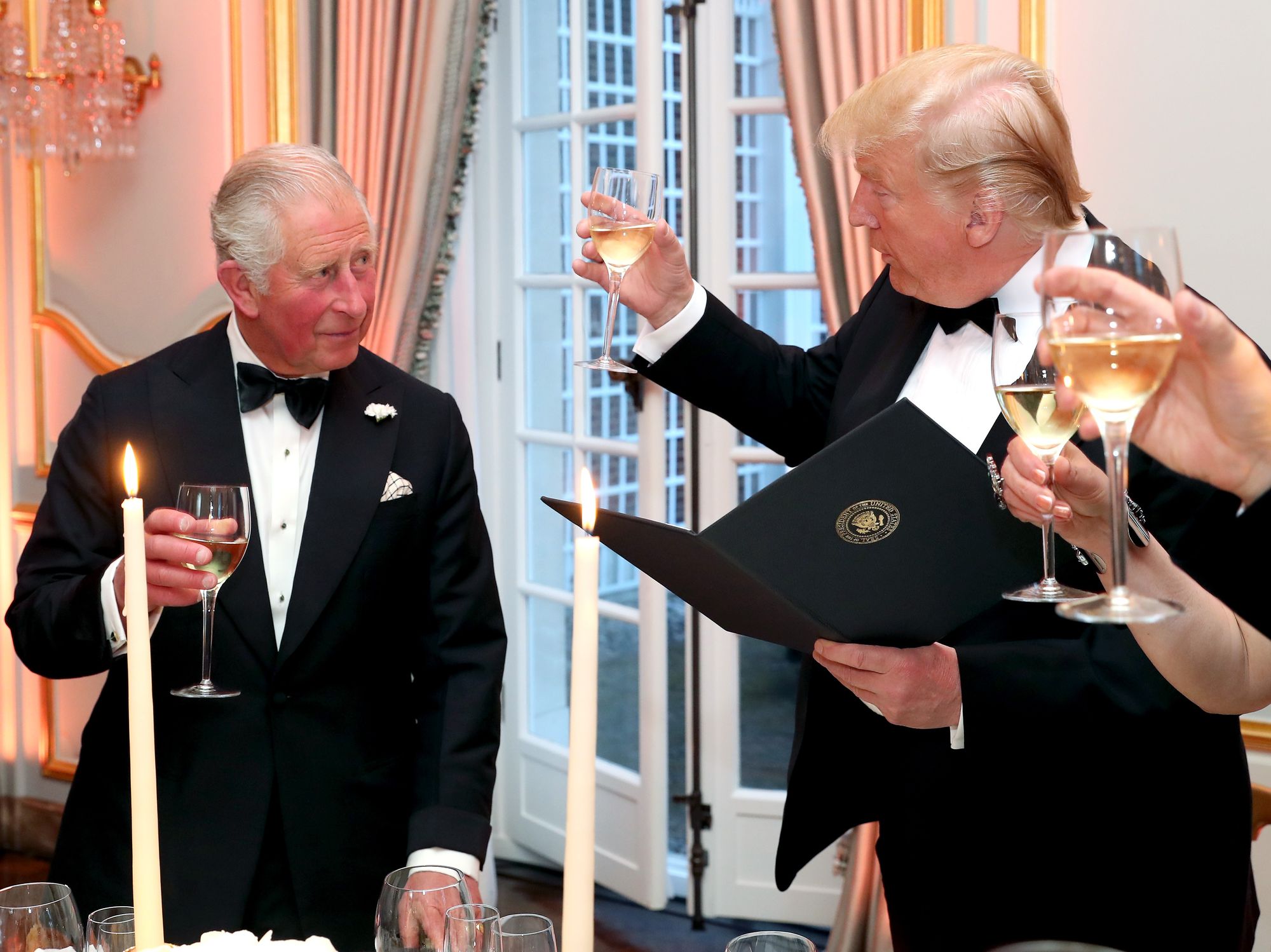King Charles, Donald Trump