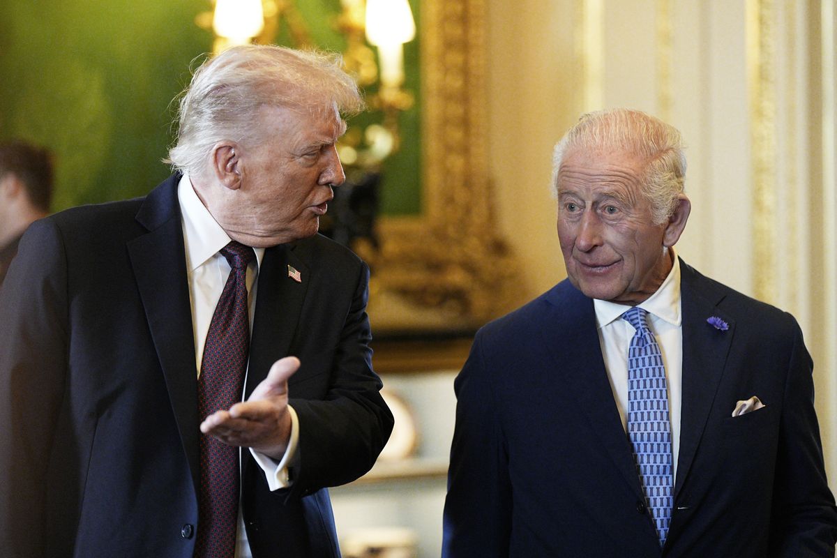 King Charles, Donald Trump