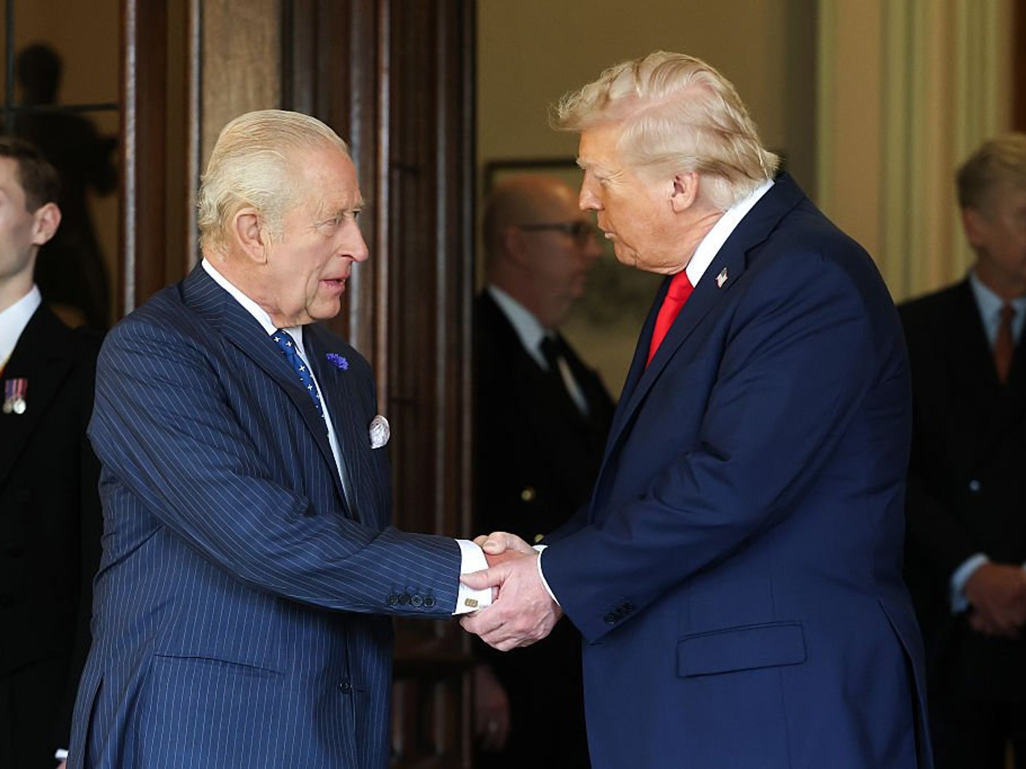 King Charles, Donald Trump