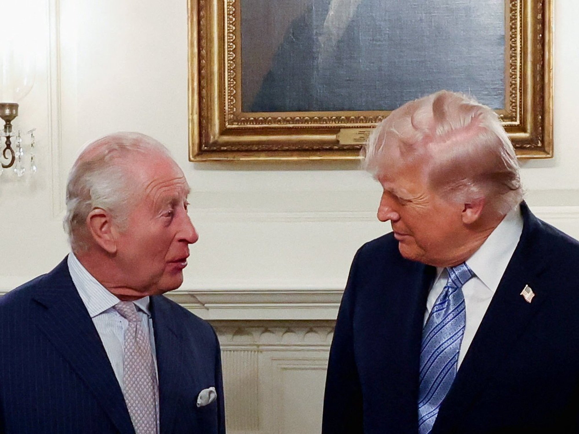 King Charles, Donald Trump