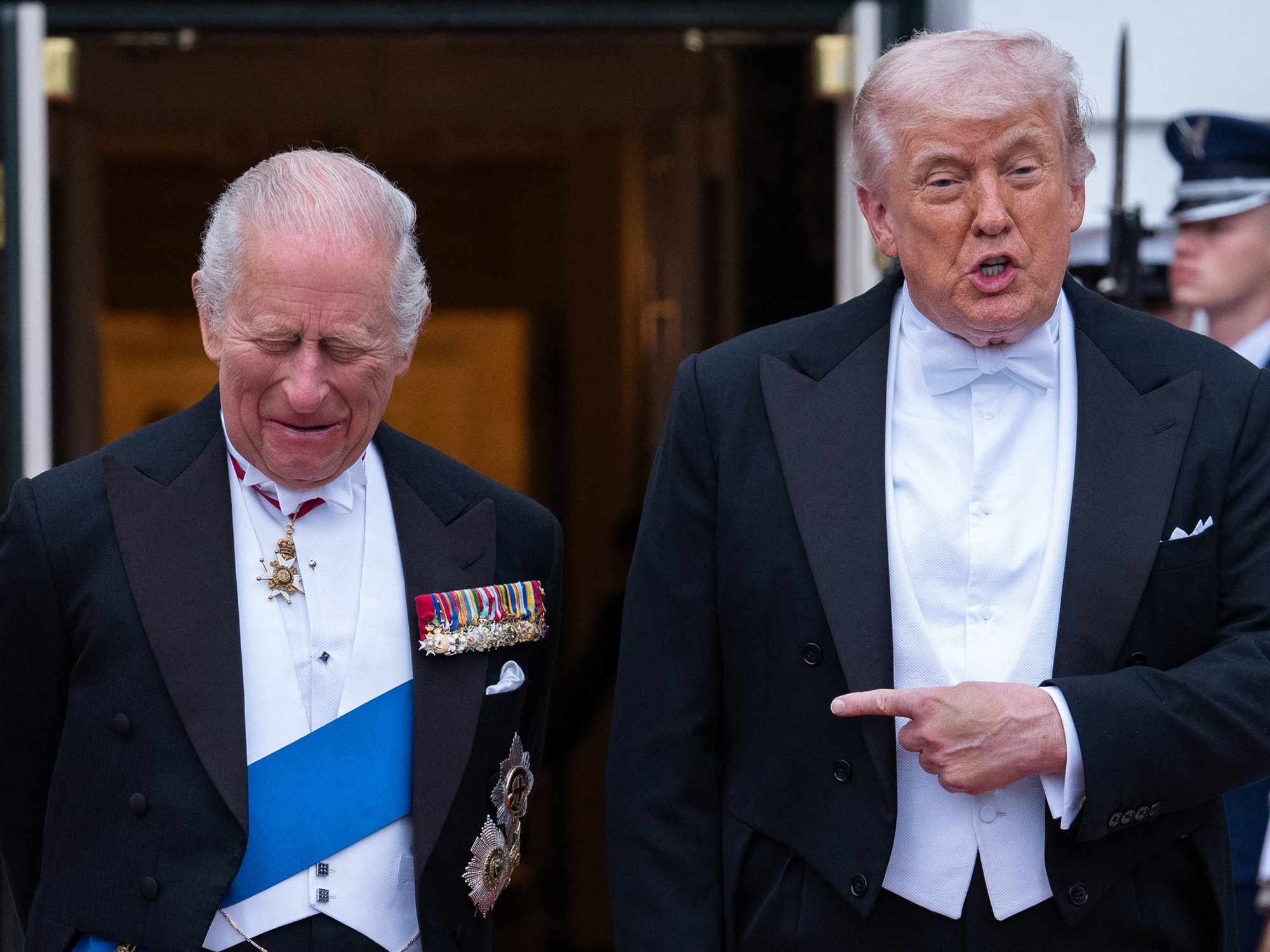 King Charles, Donald Trump