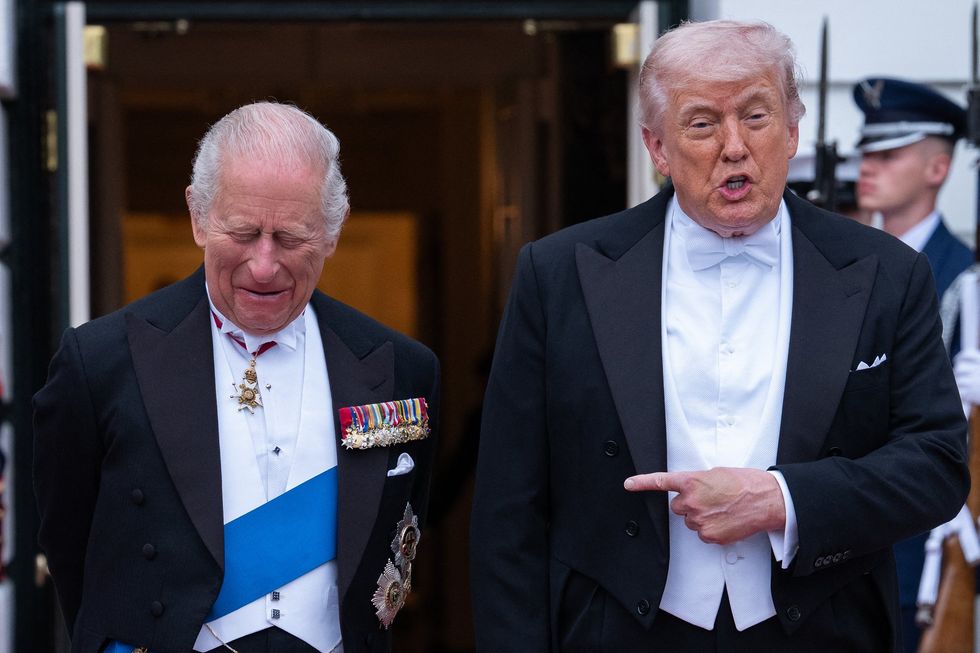 King Charles, Donald Trump