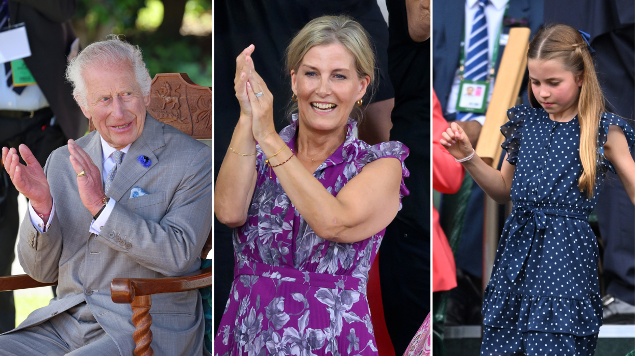 King Charles, Duchess of Edinburgh and Princess Charlotte