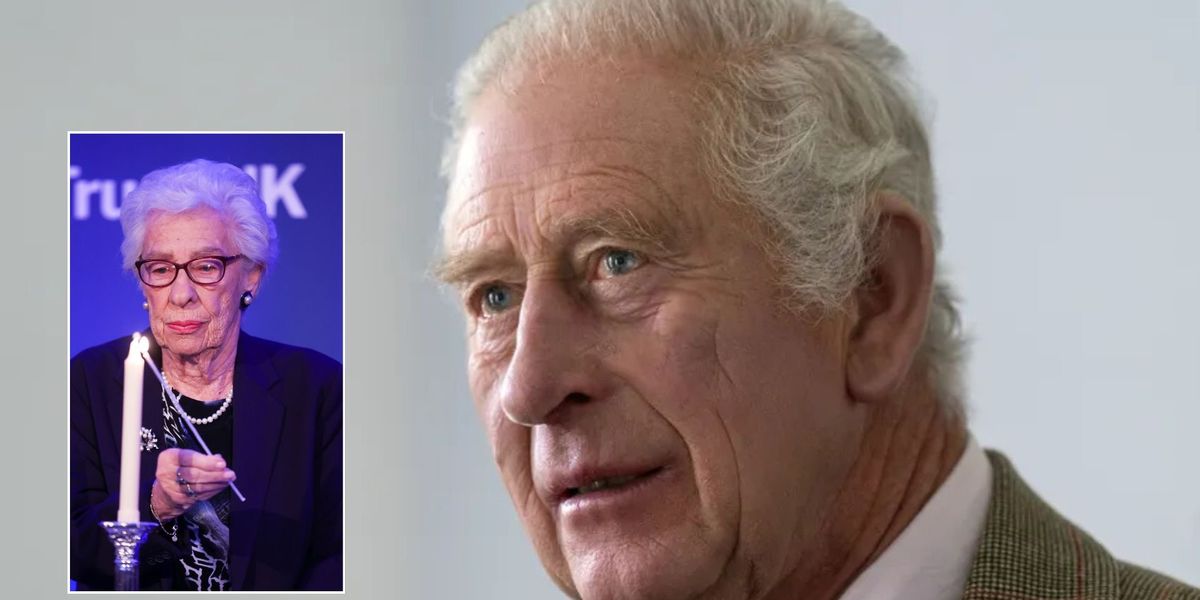 King Charles pays tribute to Auschwitz survivor and stepsister of Anne Frank, Eva Schloss King Charles pays tribute to Auschwitz survivor and stepsister of Anne Frank, Eva Schloss