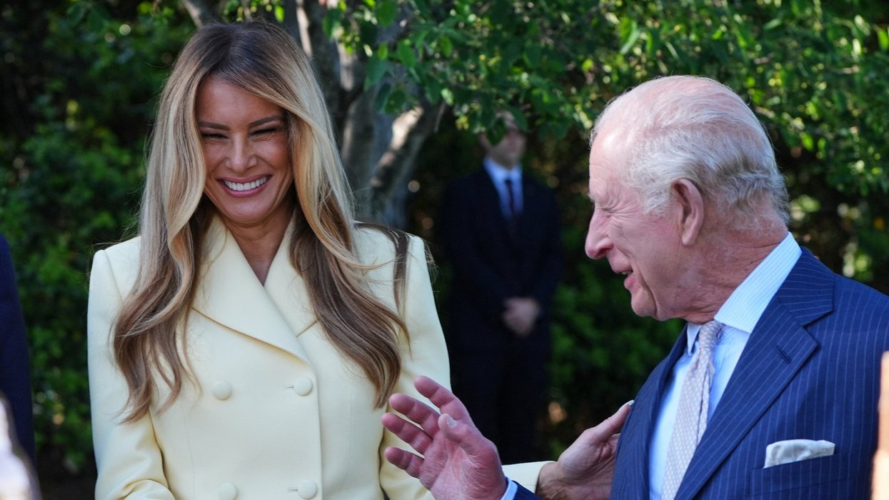 King Charles, First Lady Melania Trump